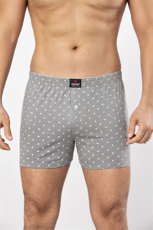 Erdem Karışık 3lü Desenli Penye Boxer 1400DSN03