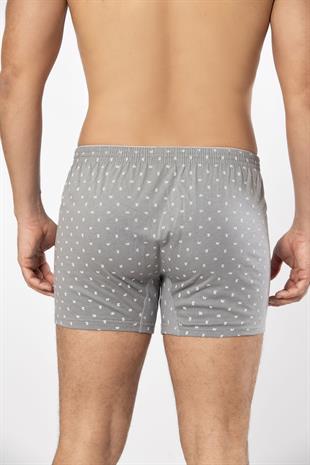 Erdem Karışık 3lü Desenli Penye Boxer 1400DSN03