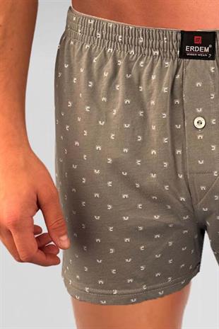 Erdem Karışık 6lı Desenli Penye Boxer 1400DSN06