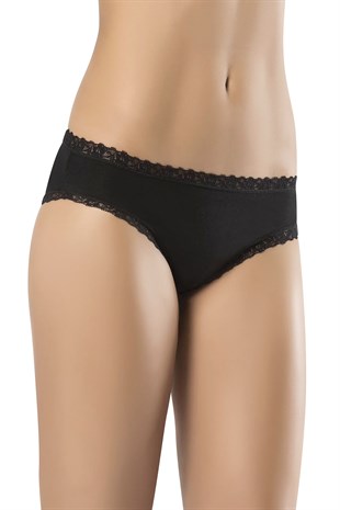 Erdem Beyaz  LikralıDantelli Külot 2535