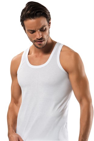 Erdem Beyaz Gold Modal Atlet 1550