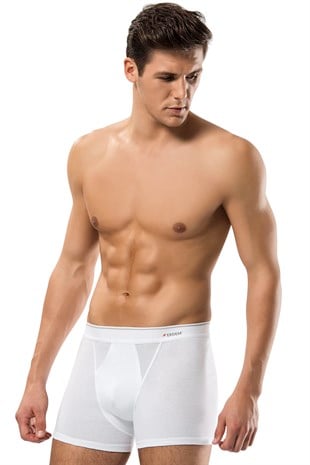 Erdem Beyaz Pamuk Air Slim Boxer 1428