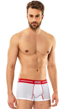 Erdem Kırmızı Pamuk Elastan Boxer 1409