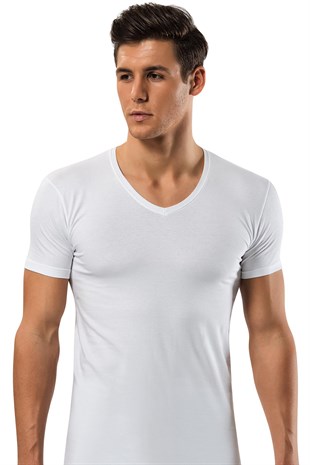 Erdem Cotton Elastane V-Neck T-Shirt