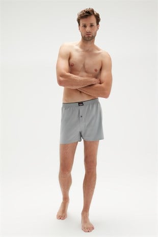 Erdem Gri Penye Boxer 1400