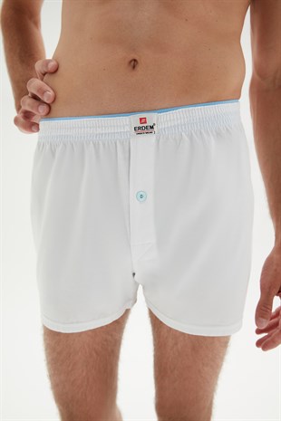 Erdem Beyaz Penye Boxer 1400