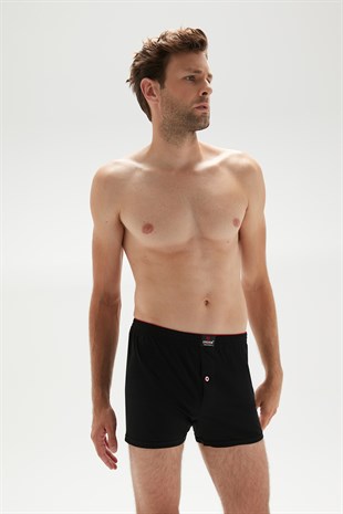 Erdem Siyah Penye Boxer 1400