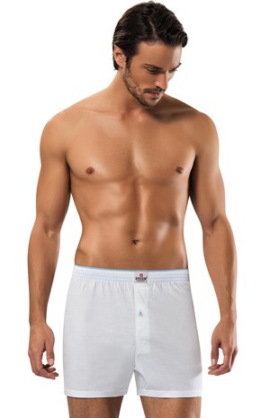 Erdem Beyaz Penye Boxer 1400