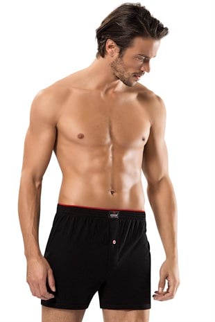 Erdem Siyah Penye Boxer 1400