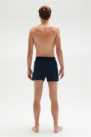 Erdem Lacivert Penye Boxer 1400