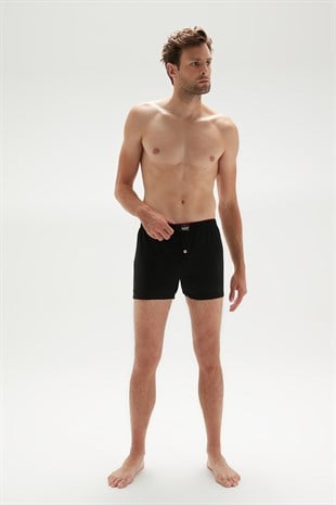 Erdem Siyah Penye Boxer 1400