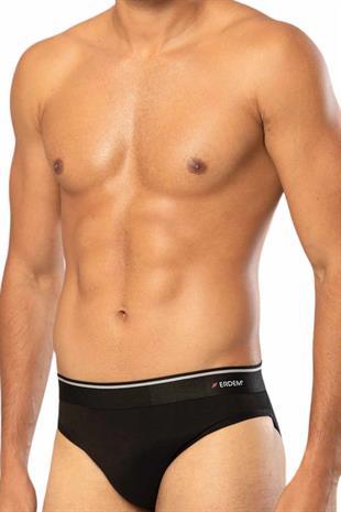 Erdem Siyah Pamuk Elastan Slip 1340