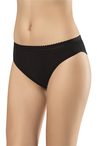 Erdem Siyah Ribana Bayan Bikini Külot 2511