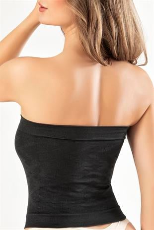 Erdem Siyah Seamless Bel Korse Atlet 621