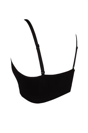 Erdem Siyah Seamless Dekolteli Bustiyer 610