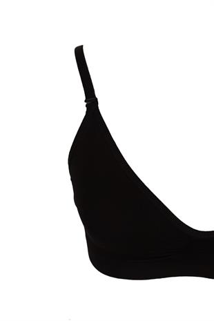 Erdem Siyah Seamless Dekolteli Bustiyer 610