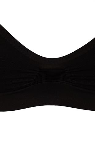 Erdem Siyah Seamless Dekolteli Bustiyer 610