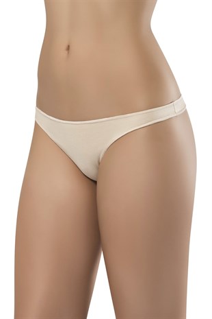 Erdem Beyaz  Tanga Bikini Külot 7106