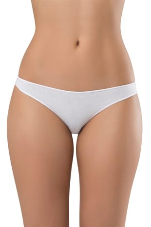 Erdem Beyaz  Tanga Bikini Külot 7106