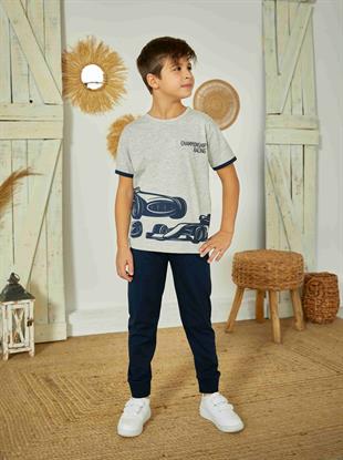 Erdem Weweus Gri Erkek Çocuk Pijama Takımı 820