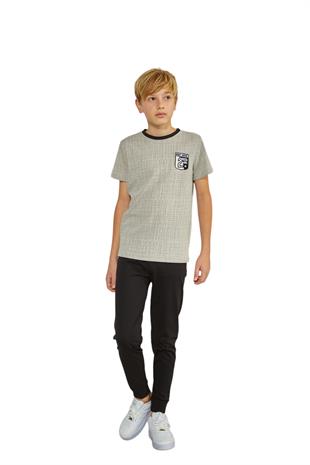 Erdem Weweus Gri Erkek Çocuk Pijama Takımı 813