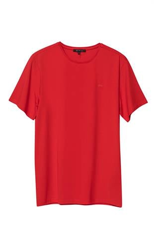 Erdem Weweus Kırmızı Erkek Modal Comfort Fit Basic T-Shirt 239