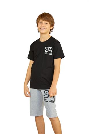 Erdem Weweus Siyah Erkek Çocuk Pijama Takımı 814