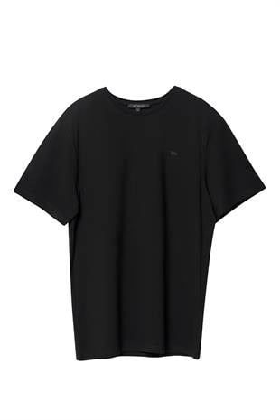Erdem Weweus Siyah Erkek Modal Comfort Fit Basic T-Shirt 239