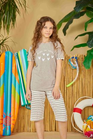 Weweus Vizon Kız Çocuk Pijama Takımı 806