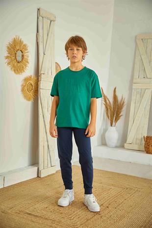 Erdem Weweus Yeşil Erkek Çocuk Pijama Takımı 810