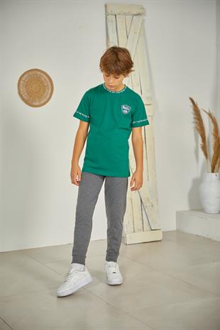 Erdem Weweus Yeşil Erkek Çocuk Pijama Takımı 809