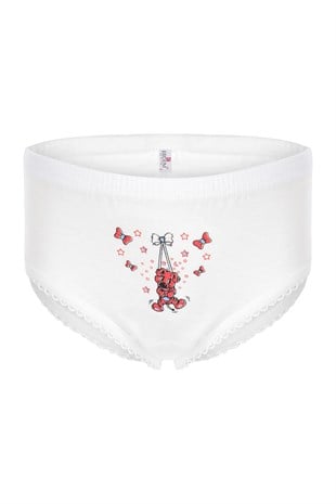 Erdem Girls Printed Rib Knit Panty