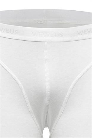 Weweus Beyaz 3lü Micro Modal Premium Erkek Boxer 14183