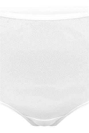 Weweus Beyaz 3lüMicro Modal Premium Kadın Külot 72653