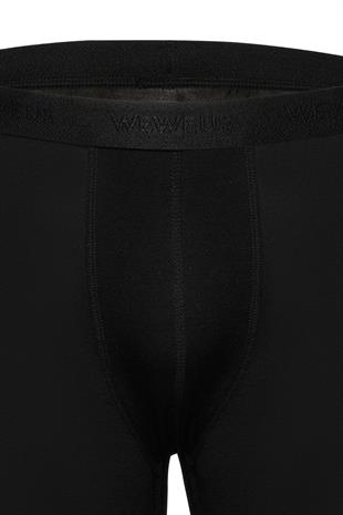 Weweus Siyah 3lü Micro Modal Premium Erkek Uzun Boxer 14193