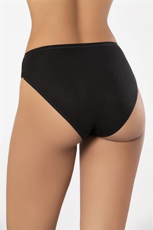 Weweus Siyah 3lü Micro Modal Premium Kadın Külot 72643