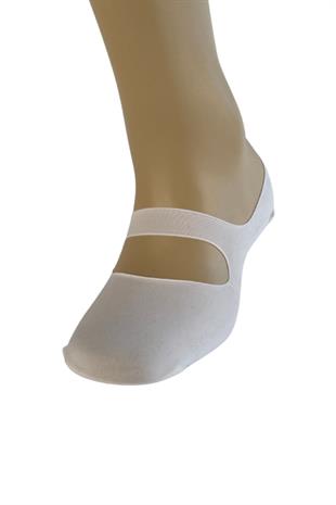 WeWeus Beyaz Bayan Yoga Babet Çorap 172