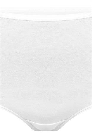Weweus Beyaz Micro Modal Premium Kadın Külot 7265