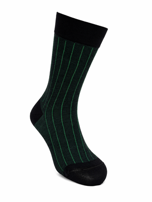 Weweus Erkek Merserize Uzun Çorap 761 Lacivert-Yeşil