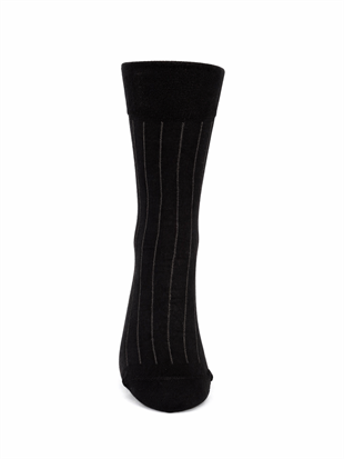 Weweus Erkek Merserize Uzun Çorap 761 Siyah-Haki