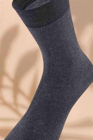 Weweus Füme Doğal Süper İnce Bambu Lüks Erkek Çorap 269