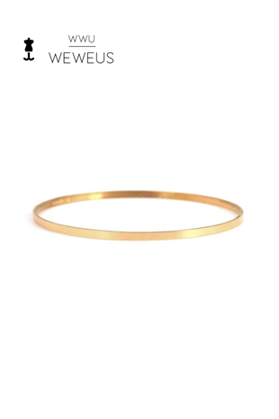 WeWeus Gold Renk Premium Lüks Kadın Ajda Bilezik