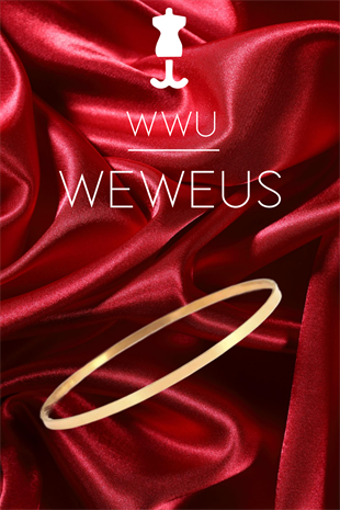 WeWeus Gold Renk Premium Lüks Kadın Ajda Bilezik