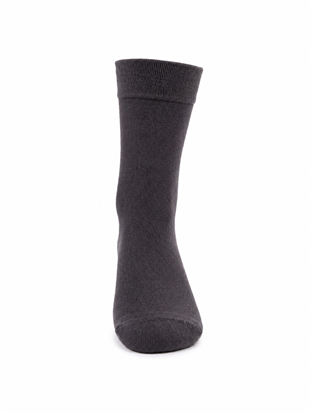 Weweus Kadın Yarım Konç Çorap 253 Koyu Gri