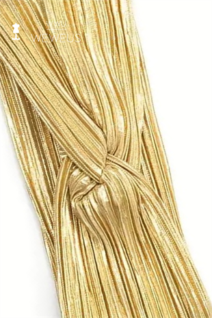 WeWeus Parlak Gold Altın Renk Premium Kadın Saç Bandı