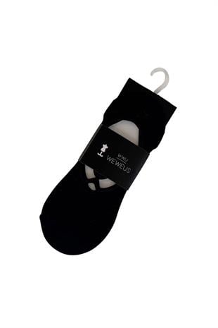 WeWeus Siyah Bayan Balerin Babet Çorap 173