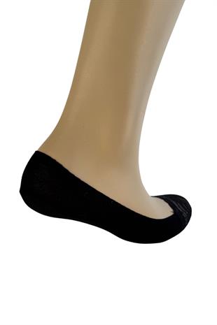WeWeus Siyah Bayan Dantelli Babet Çorap 174