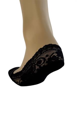 WeWeus Siyah Bayan Dantelli Babet Çorap 170