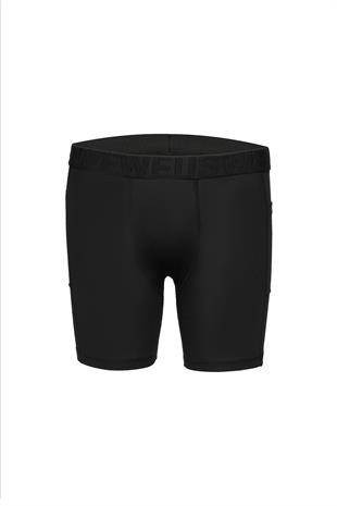 Weweus Siyah Gizli Cepli Erkek Uzun Boxer