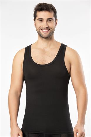 Weweus Siyah Micro Modal Premium Erkek Atlet 1133